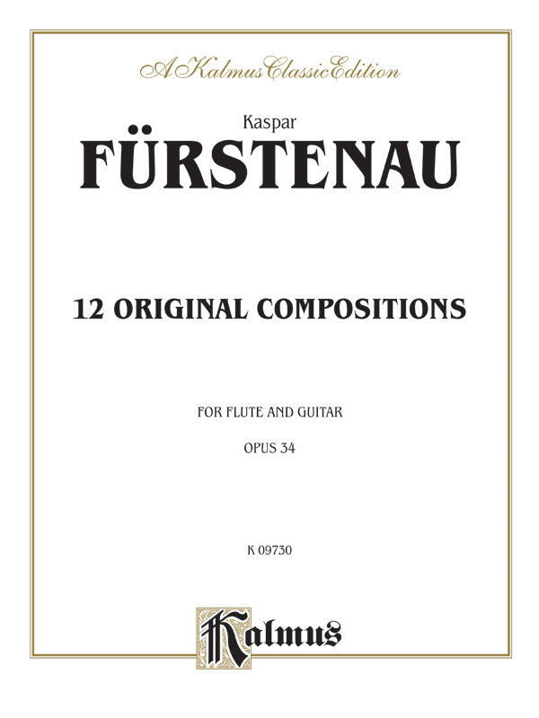 Furstenau: Twelve Original Compositions, Op. 34 Sheet Music Preview