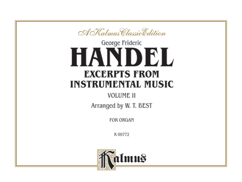 Extracts from Instrumental Music, Volume II Cover Image