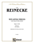 Ten Little Pieces (Petits Morceaux), Opus 122A Cover Image