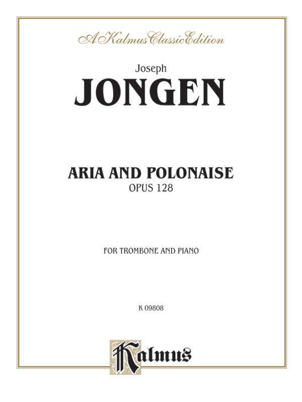 Aria and Polonaise, Opus 128 Cover Image