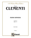 Piano Sonatas, Volume I (Nos. 1-7) Cover Image