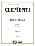 Piano Sonatas, Volume II (Nos. 8-12) Cover Image