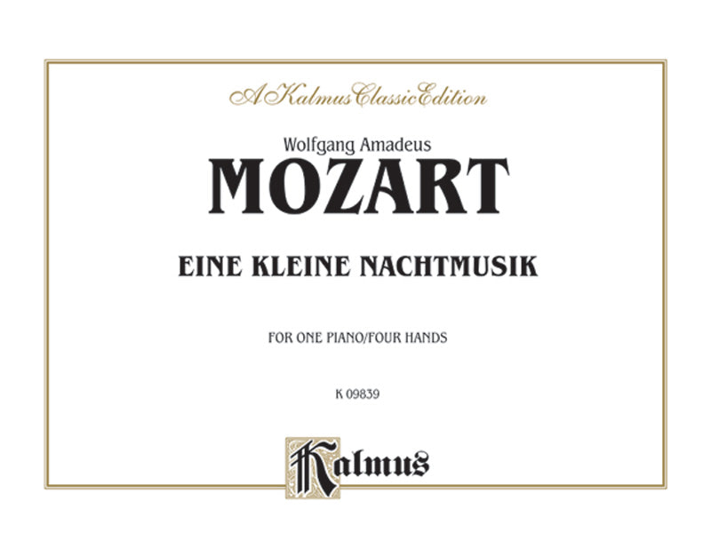 Mozart: Eine Kleine Nachtmusik (K.525) Sheet Music Preview