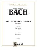 The Well-Tempered Clavier, Volume II Cover Image