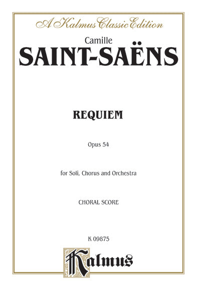 Requiem, Opus 54 Cover Image