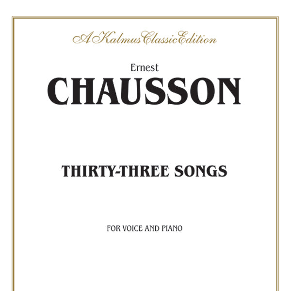 Thirty-Three Songs Cover Image