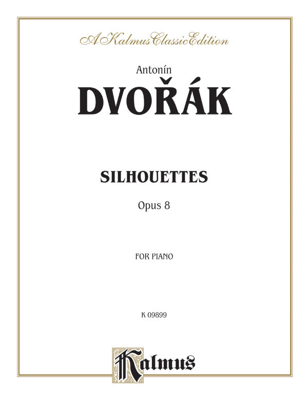 Dvorák: Silhouettes, Op. 8 Sheet Music Preview