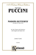 Madame Butterfly, An Opera in Three Acts Cover Image