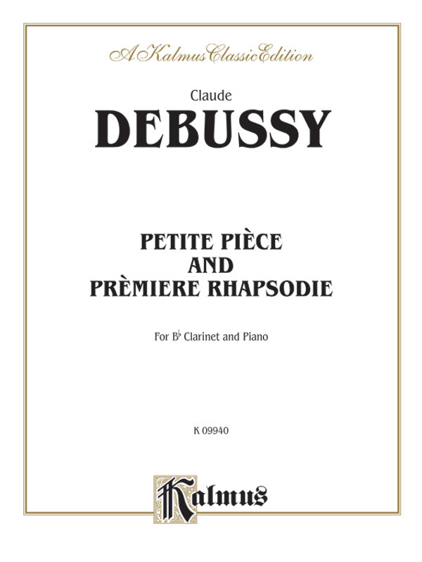Petite Piece and Premiere Rhapsodie Cover Image