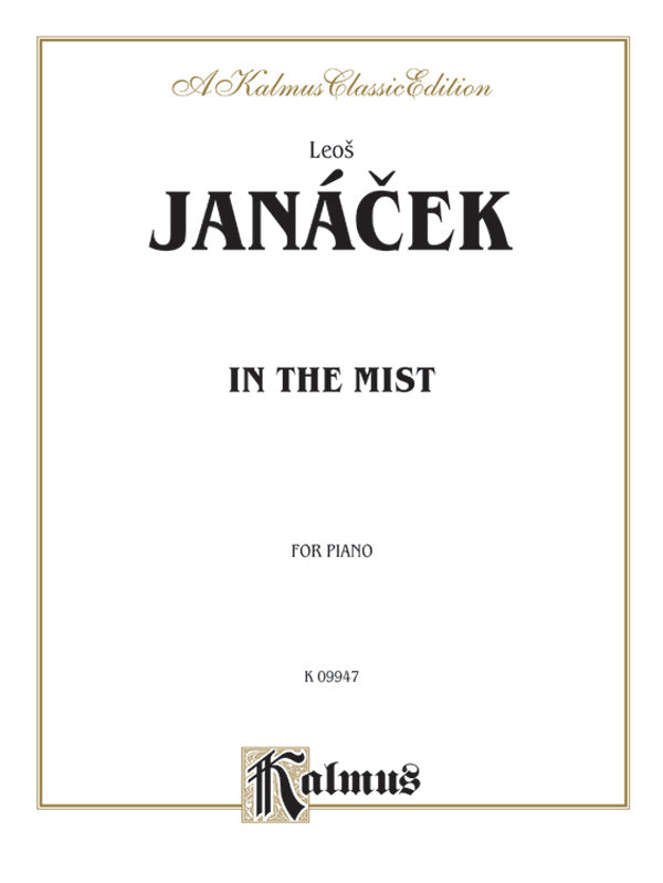 Janácek: In the Mist Sheet Music Preview