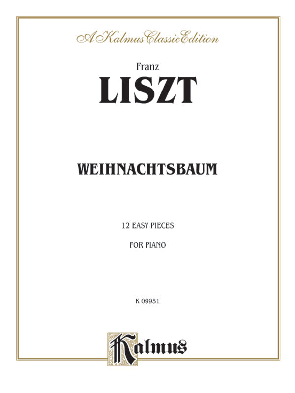 Liszt: Weihnachtsbaum Sheet Music Preview