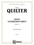 Seven Elizabethan Lyrics, Opus 12 Cover Image