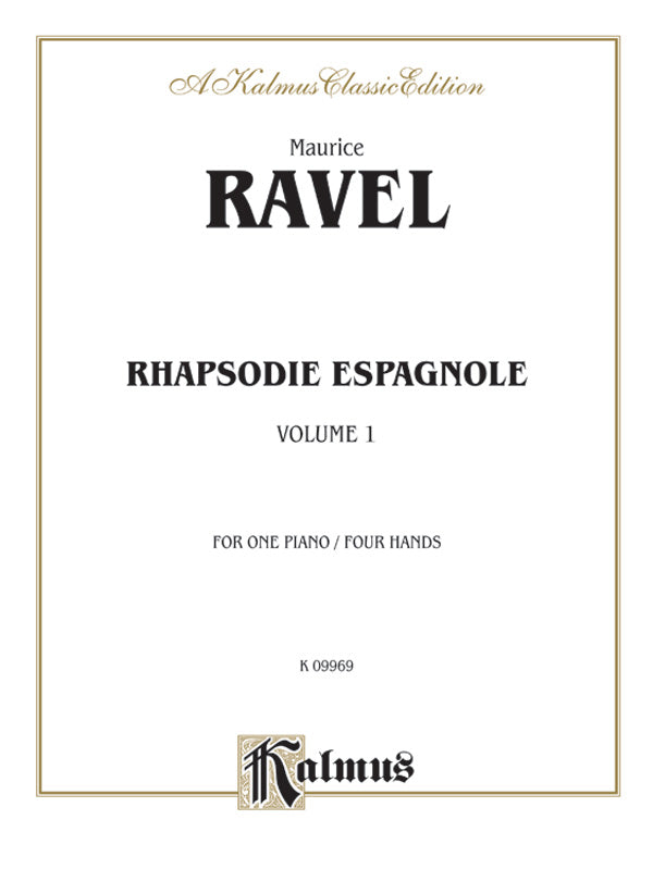 Ravel: Rhapsodie Espagnole Sheet Music Preview