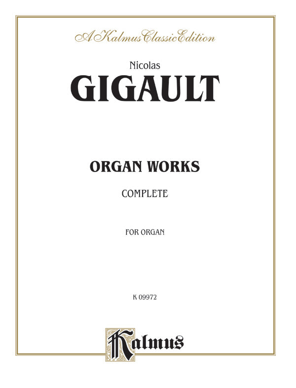 Complete Organ Works Cover Image