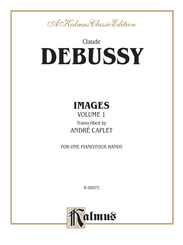 Debussy: Images (Volume I) (Transcr. Caplet) Sheet Music Preview
