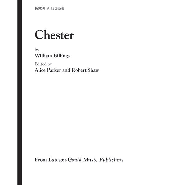 Chester Sheet Music Preview