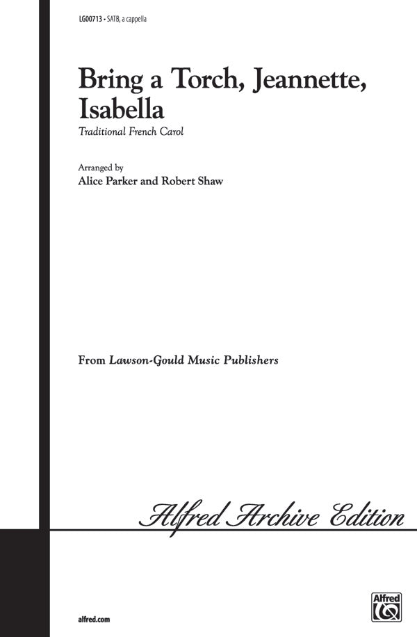 Bring a Torch, Jeanette, Isabella Cover Image