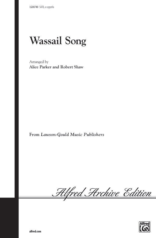 Wassail Song Sheet Music Preview
