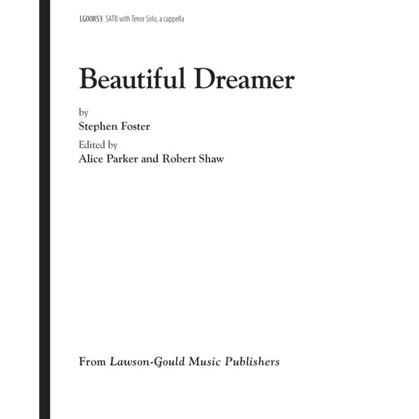 Beautiful Dreamer Sheet Music Preview