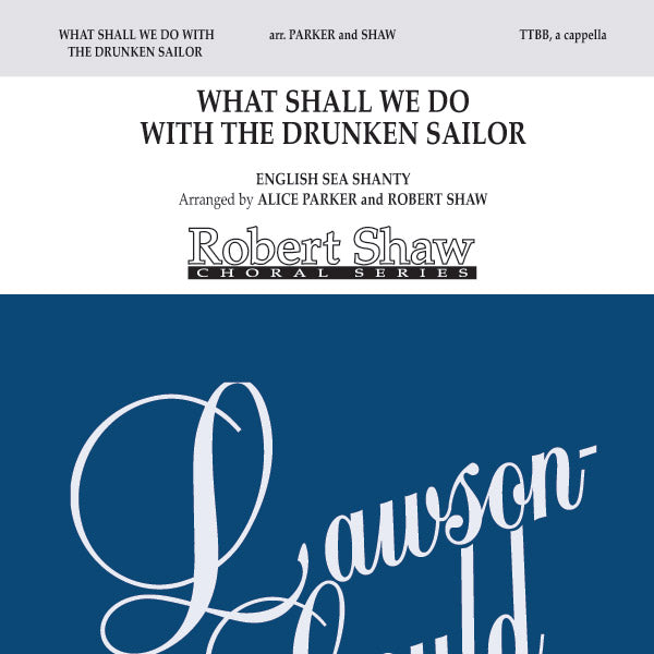 What Shall We Do with the Drunken Sailor Sheet Music Preview