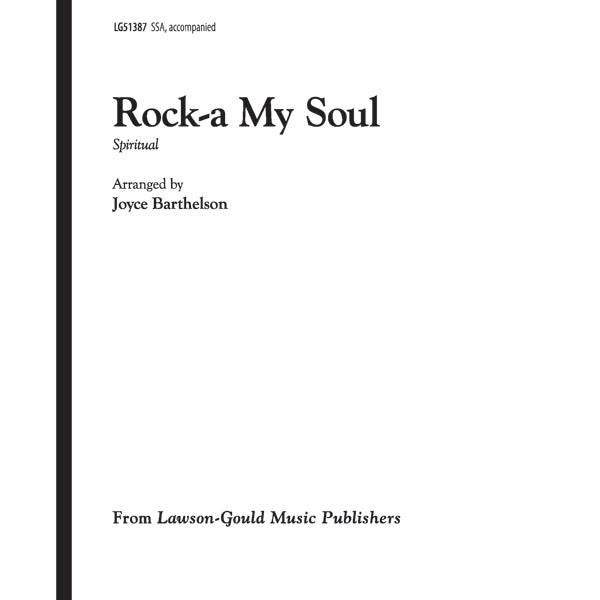 Rock-a My Soul Sheet Music Preview
