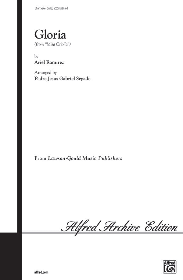 Gloria (from <I>Misa Criolla</I>) Sheet Music Preview