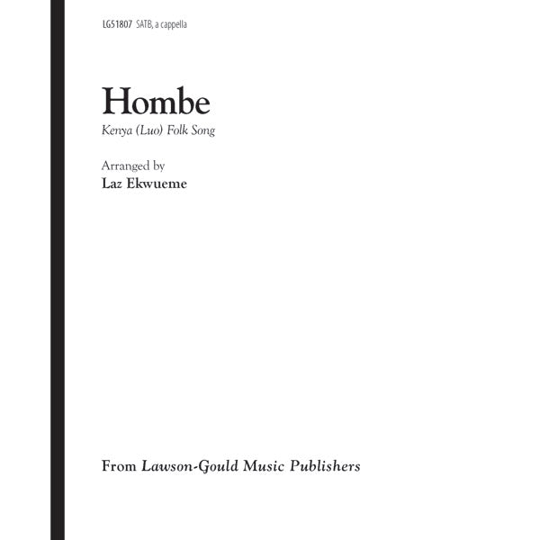 Hombe Sheet Music Preview