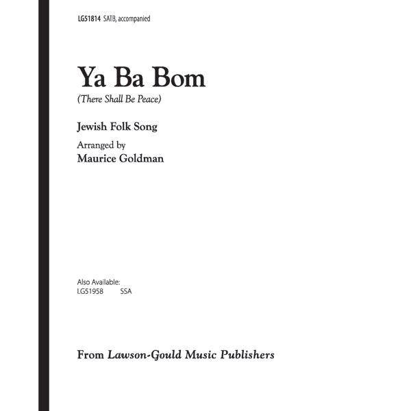 Ya Ba Bom Sheet Music Preview