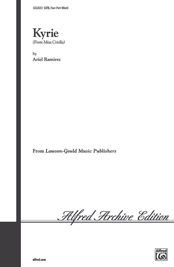 Kyrie (from <I>Misa Criolla</I>) Sheet Music Preview