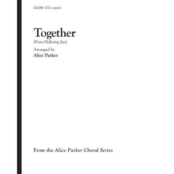 Together (from <I>Hollering Sun</I>) Sheet Music Preview