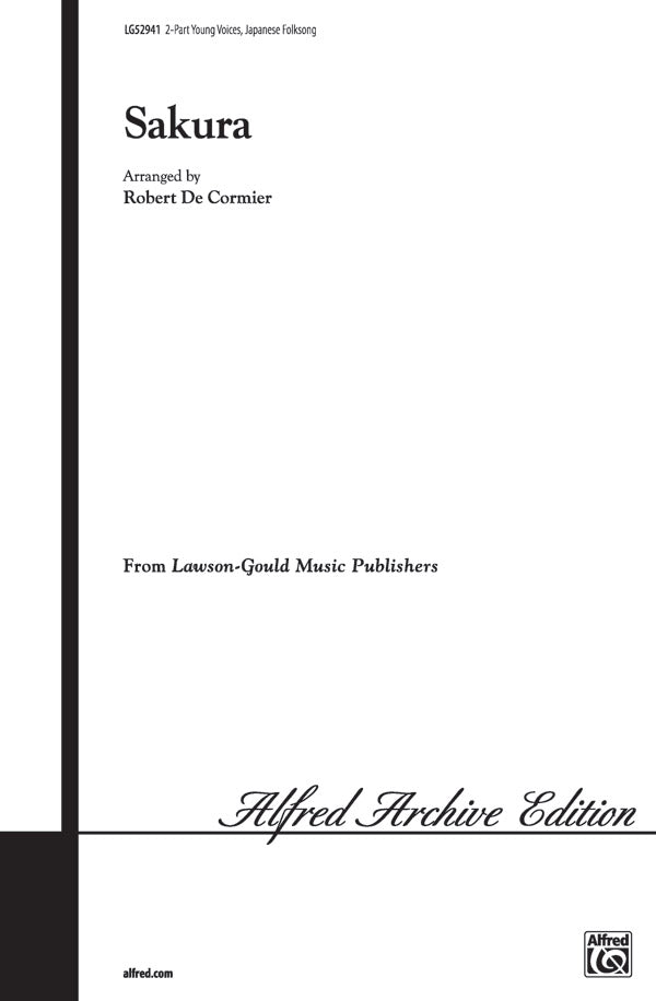 Sakura Sheet Music Preview