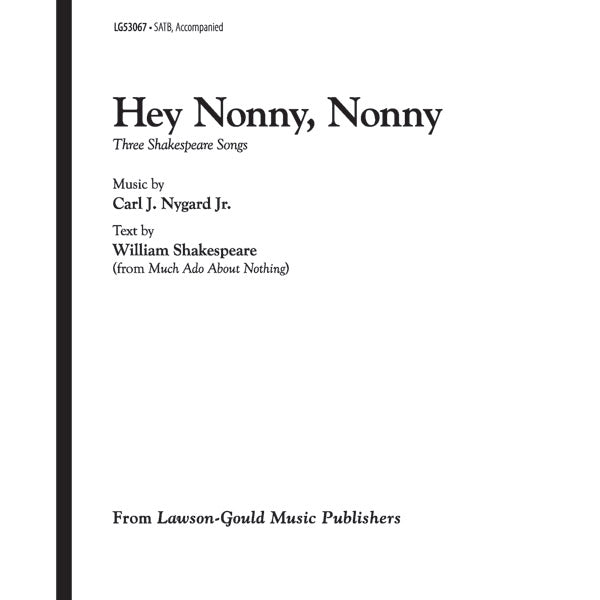 Hey, Nonny, Nonny Cover Image