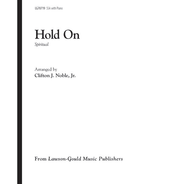 Hold On Cover Image