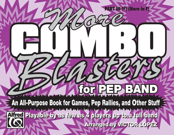 More Combo Blasters for Pep Band Cover Image