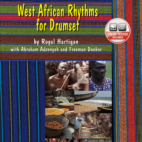 West-African Rhythms for Drumset Cover Image