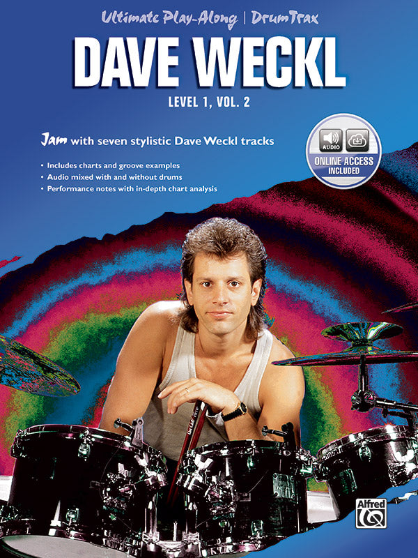 Ultimate Play-Along Drum Trax: Dave Weckl, Level 1, Volume 2 Cover Image