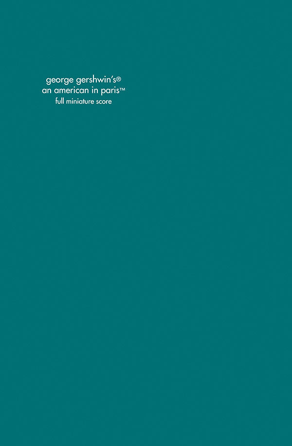 An American in Paris Cover Image