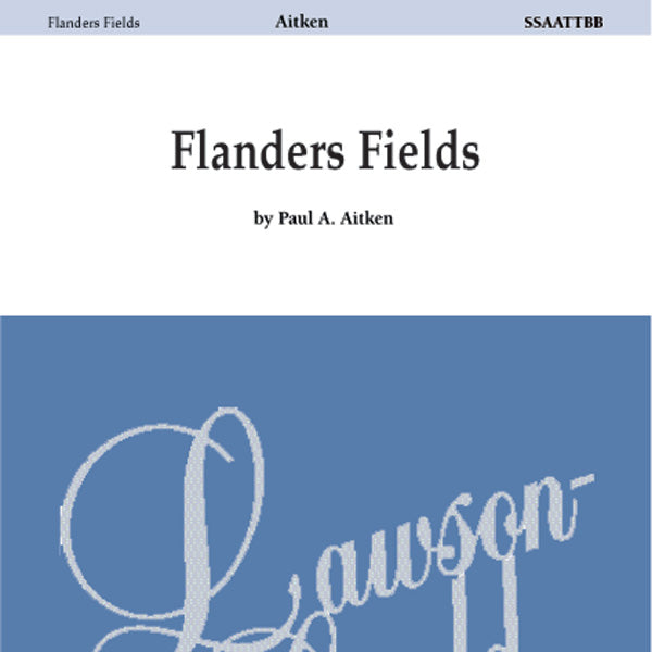 Flanders Fields Sheet Music Preview