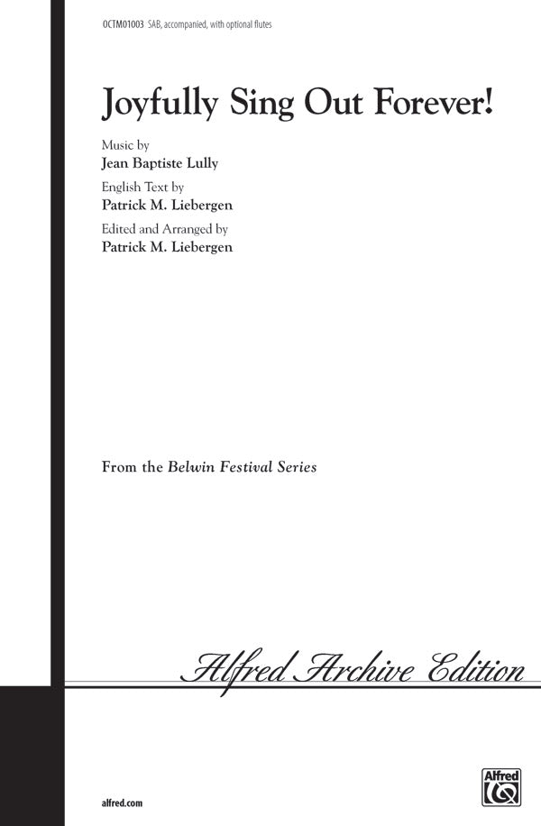 Joyfully Sing Out Forever! Sheet Music Preview