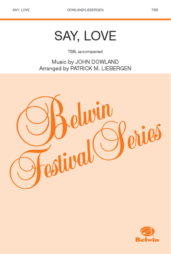 Say, Love Cover Image