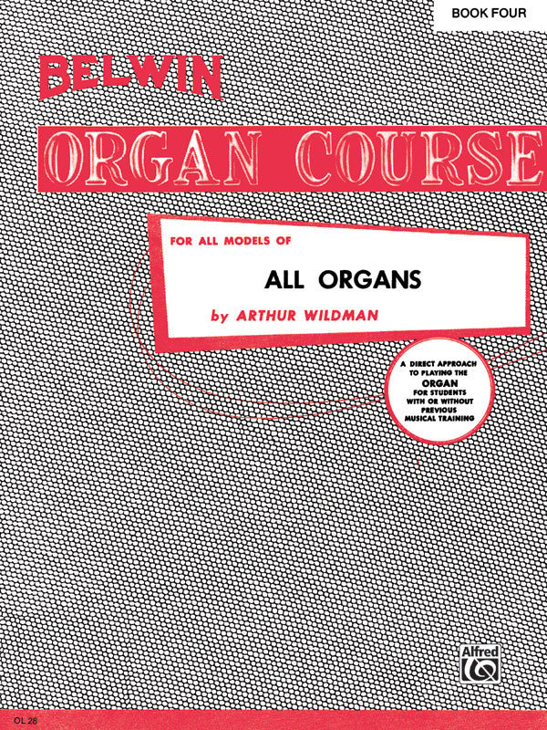 Belwin Organ Course, Book 4 Cover Image