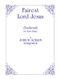 Fairest Lord Jesus Cover Image