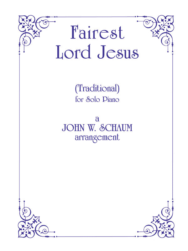 Fairest Lord Jesus Cover Image