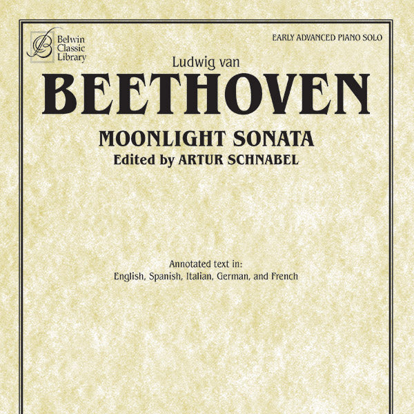 Moonlight Sonata (Sonata No. 14 in C-sharp Minor, Opus 27, No. 2) Cover Image
