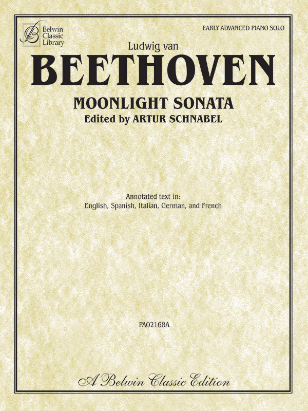 Moonlight Sonata (Sonata No. 14 in C-sharp Minor, Opus 27, No. 2) Cover Image