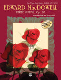Three Poems, Opus 20 Cover Image