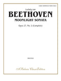 Beethoven: Moonlight Sonata, Opus 27, No. 2 (Complete) Cover Image