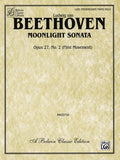 Moonlight Sonata, Opus 27, No. 2 (First Movement) Cover Image