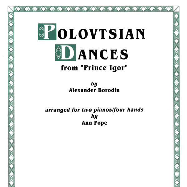 Polovetsian Dances: from Prince Igor - Piano Duo (2 Pianos, 4 Hands) Sheet Music Preview