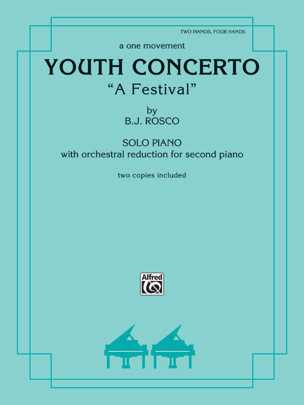 Youth Concerto "A Festival" - Piano Duo (2 Pianos, 4 Hands) Sheet Music Preview